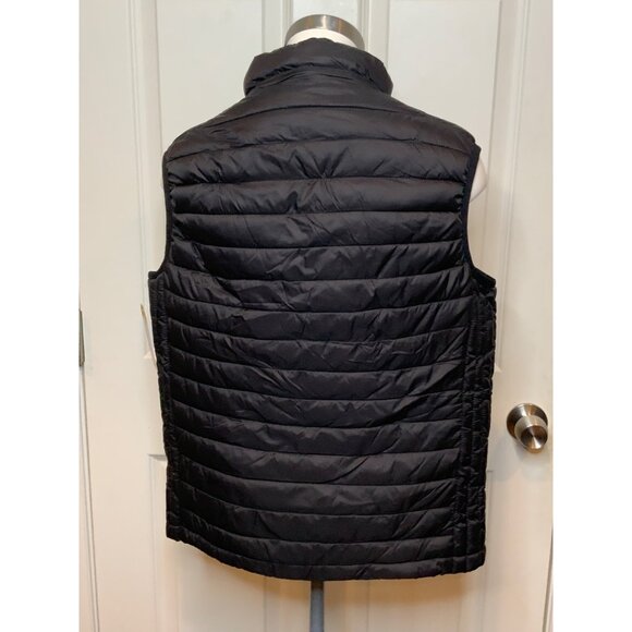 Zara Man Dark Gray Puffer Zip-Up Vest, Size Large - Picture 6 of 8